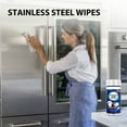 thumbnail image 6 of ZPAQI Versatile Stainless Steel Wipes Pack of 40pcs/80pcs for Various Surfaces, 6 of 13