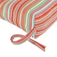 thumbnail image 6 of Greendale Home Fashions 73'' x 23'' Outdoor Chaise Lounge Cushion, Watermelon Stripe, 6 of 8
