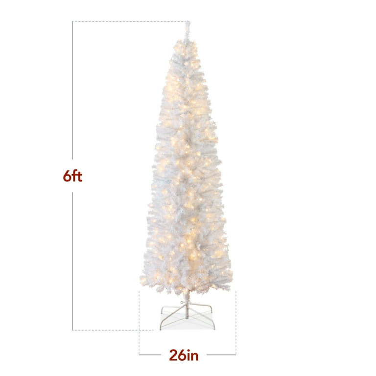 Walmart white christmas trees pre lit new arrivals