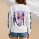 thumbnail image 3 of Pop cazadora para niña Demo-n Sweatshirt Hunters,Rumi,Mire Zoeyy Kids Long Sleeve Sweatshirt,HUNTR/X Print,Girls' Fashion Casual Long Sleeve Printed Crew Neck Sweatshirt Top, 3 of 4
