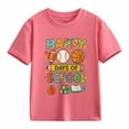 thumbnail image 4 of Shadoumai 100 Days of School Shirt Kids：Happy 100 Day Shirts Boys Girls School-Day Tshirts Cute Graphic Tee Tops 4-12y, 4 of 4