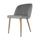 thumbnail image 2 of Set de 2 Sillas de Comedor Tapizadas Mundo In Lucca Gris, 2 of 9