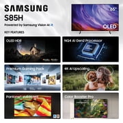 Samsung 65” Class S90H Series OLED 4K UHD Samsung Vision AI Smart Tizen TV 2026 - QN65S90HAEXZA