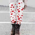 thumbnail image 4 of TaTaai Valentine's Day Printed Elastic Women High Waisted Skinny Yoga Leggings Non-see-through Breathable Gym Workout Training Casual Daily Full Length Pants Gift, 4 of 8