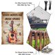 thumbnail image 4 of "Donde las palabras caen, la música habla". Divertido cartel de metal con música de guitarra de 30 x 20 cm para garaje, jardín, letreros, placa artística, póster, decoración de pared., 4 of 7