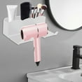thumbnail image 3 of LLDYYDS Wall Mounted Hair Dryer Holder Organizer With Shelf Space Saving Blow Dryer Storage For Bathroom Salon Bedroom Home Use, 3 of 3