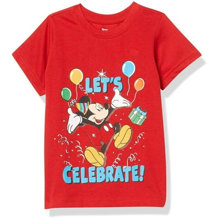 

Mickey Mouse Boys Single Birthday Tee Toddler