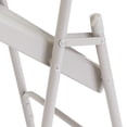 thumbnail image 2 of (Pack of 4) NPS® 300 Series Deluxe All-Steel Triple Brace Double Hinge Folding Chair, Grey, 2 of 5