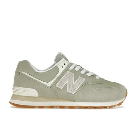 New Balance Women's 574 Calm Green Angora, from StockX