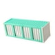 thumbnail image 1 of Caja de almacenamiento para tarjetas coleccionables con 4 ventanas de exhibición, organizador multifuncional, estuche para encimera, cumpleaños y día Verde, 1 of 8