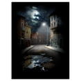 thumbnail image 2 of Night Street Collage - Landscape Canvas Art Print, 2 of 3