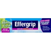 Effergrip Denture Adhesive Cream 1.50 oz (Pack of 3)