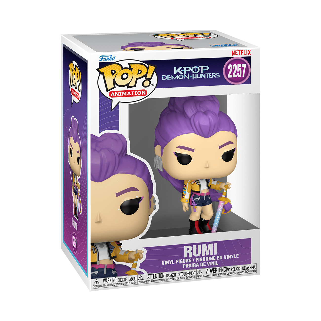 Funko POP! Animation: K-POP Demon Hunters - Rumi Collectible Vinyl Figure