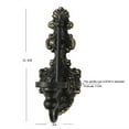thumbnail image 3 of AOQIANLAN Vintage Distressed Wall Candle Holder for Living Room Decor Cast Iron Taper Candle Sconce for Elegant Home Ambiance Black, 3 of 9