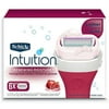 Schick Intuition Renewing Moisture with Pomegranate Extract Women's Refill Razor Blades - 6 Count