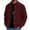 (Casual 110)Wine, variant on DayScoop Men's Long Sleeve Corduroy Jacket with Snap Button Front, Point Collar Casual Trucker Coat with Chest Pockets for Work Outdoor Daily