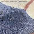 thumbnail image 4 of Bearachild Alfombrilla de baño bonita antideslizante, excelente absorción de agua y fácil de limpiar, alfombrilla de baño multifuncional Decoración del hogar gato de espalda, 4 of 6