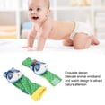 thumbnail image 3 of Rattle Wrist Rattle Foot Finder Socks Set Cute 3D Shape Baby Infant Rattle Socks Toys Brain Development Infant Toys, 3 of 8
