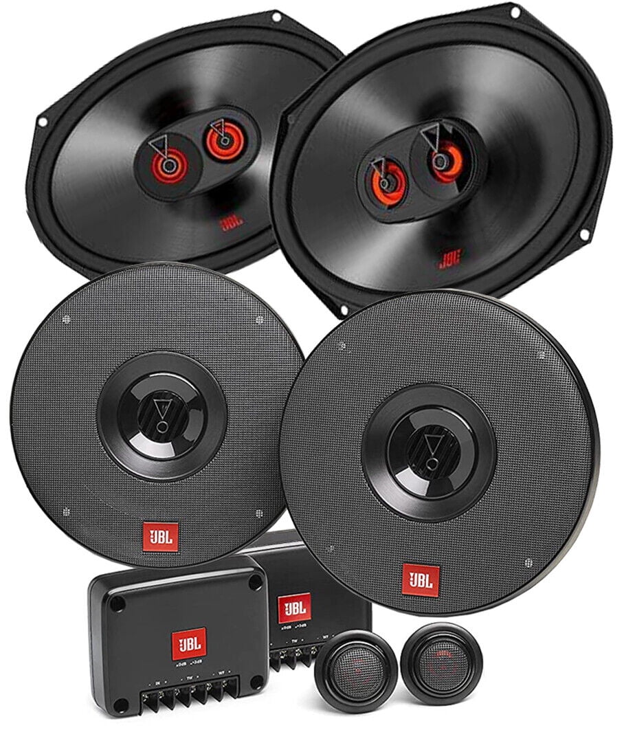 sortie flåde deformation 2x JBL 6X9" 3 Way Speakers + JBL GTO-X6C 6.5" Component Speakers System  Bundle - Walmart.com