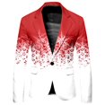 thumbnail image 4 of ANINEO Men Christmas Full Print Suit And Pants Sets Stylish Male Outfits Sets, 4 of 6