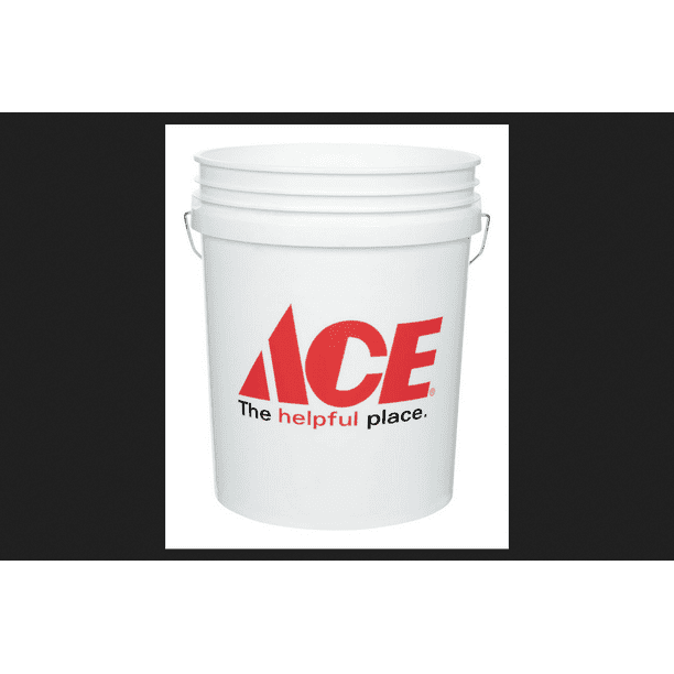 Ace Plastic Bucket 5 gal. White