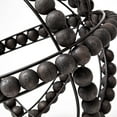 thumbnail image 5 of Mercana Earnhardt II Decorative Metal and Wood Bead Decorative Orb, 5 of 8