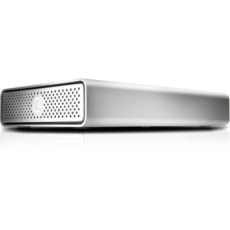 G-Technology - G-DRIVE USB-C 4TB Desktop Hard Drive - Silver