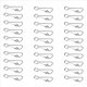 thumbnail image 2 of 200 Piezas Eslabón de Resorte Enganchado de Pesca Gancho de Resorte Giratorio de Pesca Conector de Línea Aparejos de Pesca de la Carpa L-15mm, 2 of 8
