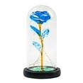 thumbnail image 1 of Boc Simulation Rose Lamp with Lampshade Table Night Light Home Decor Valentine Gift, 1 of 10