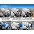 thumbnail image 3 of RO Water Reverse Osmosis System Membrane Universal Compatible Replacement Water Filter Drinking Water Purifier 75G, 3 of 8