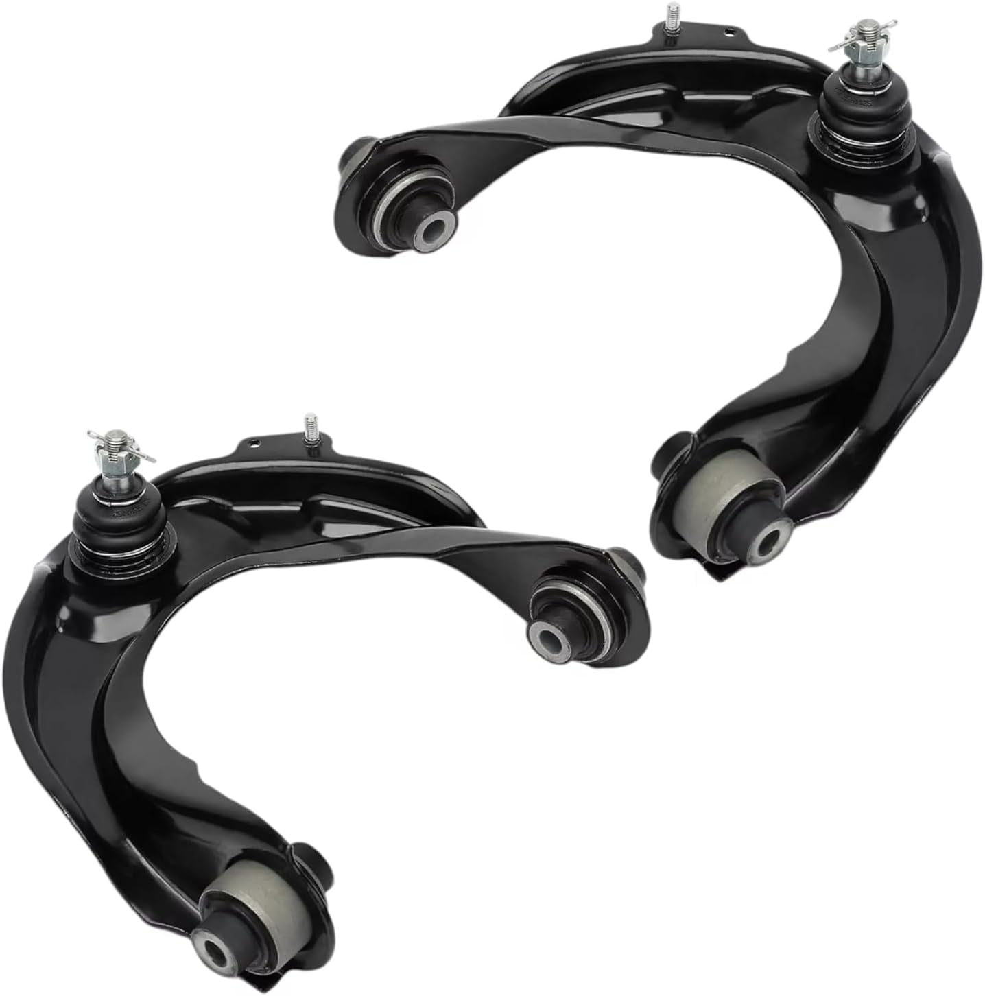 Detroit Axle - 8pc Front End Suspension Kit for Acura 2004 2005 2006 TL, 2 Upper Control Arms with Ball Joints 2 Stabilizer Sway Bars 4 Outer Inner Tie Rods Replacement