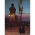 thumbnail image 3 of Aleksander Gierymski 14x18 Black Modern Framed Museum Art Print Titled - Ludwig Bridge in Munich (ca. 1890), 3 of 5