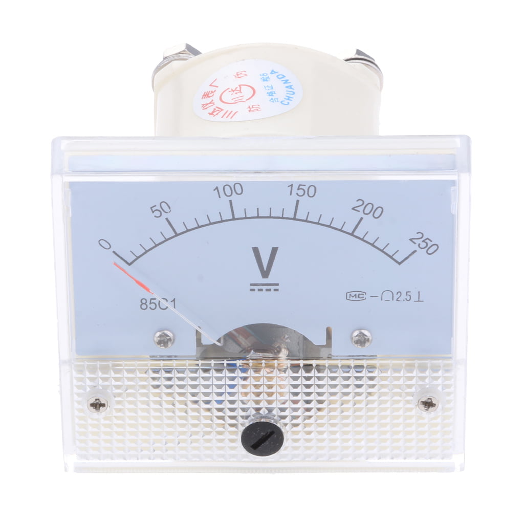 85C1-V Panel DC Voltage Volt Analog Gauge Meter Voltmeter 0-10 V 