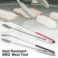 thumbnail image 4 of SPRING PARK 16inch Spatula Tongs Non-stick Heat Resistant Kitchen BBQ Silicone Cooking Tool, 4 of 6