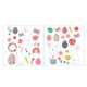 thumbnail image 1 of 2 uds decoraciones felices de Pascua YONGSHENG PVC Ventana Conejito Huevo Pegatina de pared, 1 of 5