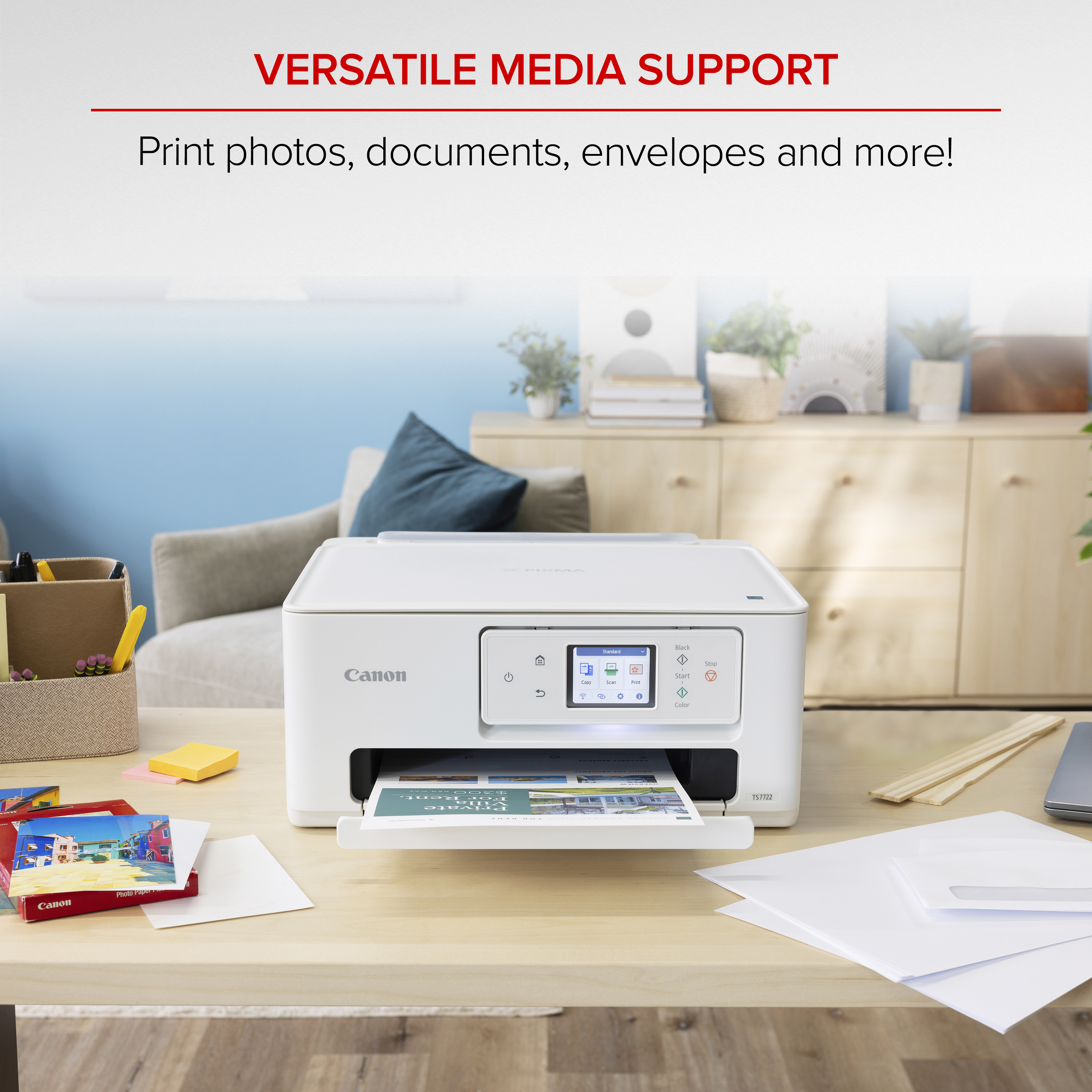 Canon PIXMA TS7722 Wireless All-in-One Color Printer photo 6