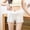 White, variant on Naittoop Pregnant Women's Plus Size Solid Color Comfortable Wear-proof Pants Shorts Leggings