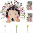 thumbnail image 5 of 1 Set of Hedgehog Shape Pin Cushion Adorable Pincushions Household Pin Cushion with Pins, 5 of 7