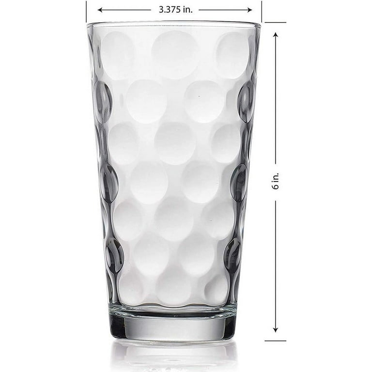 Glassware, Drinking Glasses, Set of 10 Highball Glass Cups Premium Cooler (17  oz.) - Walmart.com