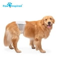 thumbnail image 4 of Paw Inspired Disposable Male Dog Diapers Dog Wraps Belly Bands for Dogs Male | Diapers For Dogs XS, S, M, L, XL | Puppy Doggie Pet Diapers Male for Marking Leaking and Incontinence (Large, 144 Count), 4 of 7