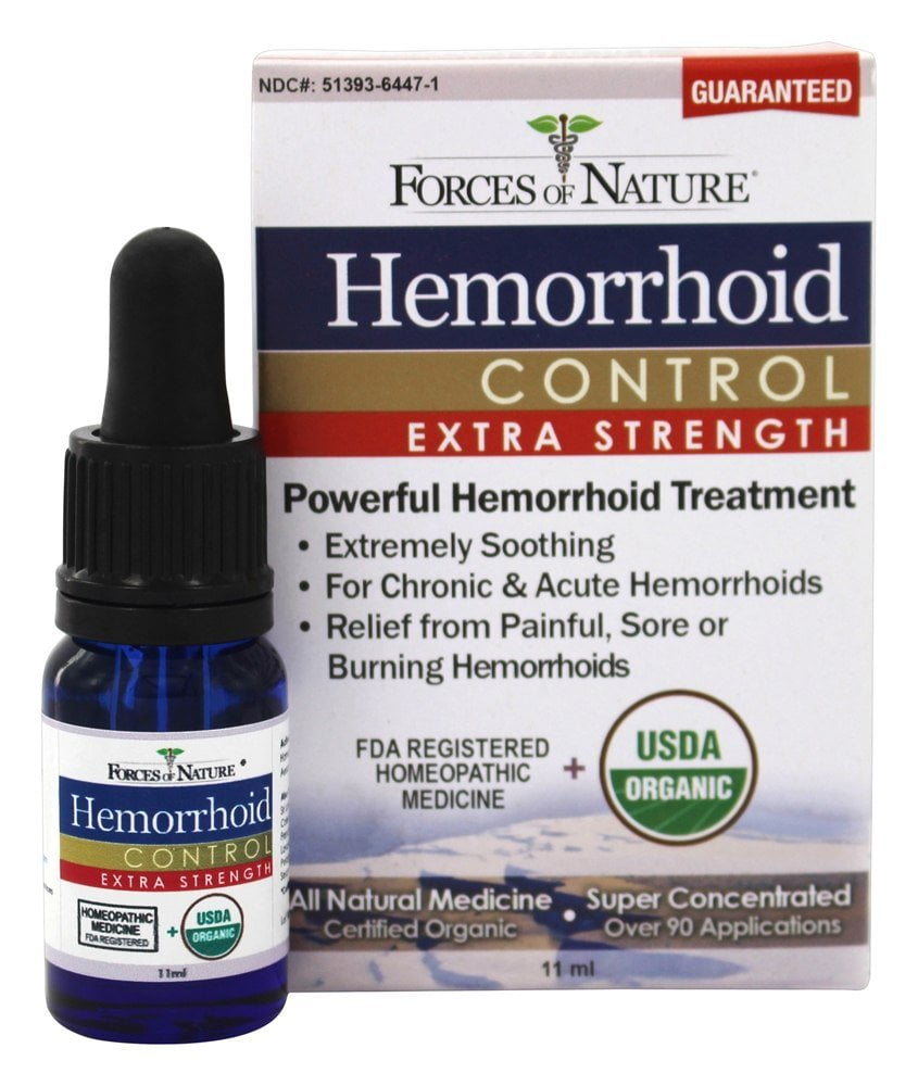 Forces of Nature Hemorrhoid Control Extra Strength 11 ml.