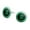 Black & Green, variant on Green Lantern Blackest Night Black Lantern Logo Novelty Clip-On Stud Earrings