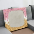 thumbnail image 3 of ZUXONGSY Corgi Sofa Cushion Covers Waffle Cream Sofa Cushion Protector Cover Removable Outdoor Patio Couch Cushion Protector Cover Stretch Cushion Cover for Home Office Decor Size S, 3 of 5