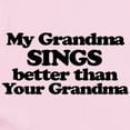 thumbnail image 2 of CafePress - My Grandma Sings Better Than Your Grandma Body Sui - Baby Light Bodysuit, Size Newborn - 24 Months, 2 of 4