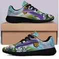 thumbnail image 3 of EaStr Day Lamb Purple Cloth on Cross Shoes Sneakers Black Size 9, 3 of 7