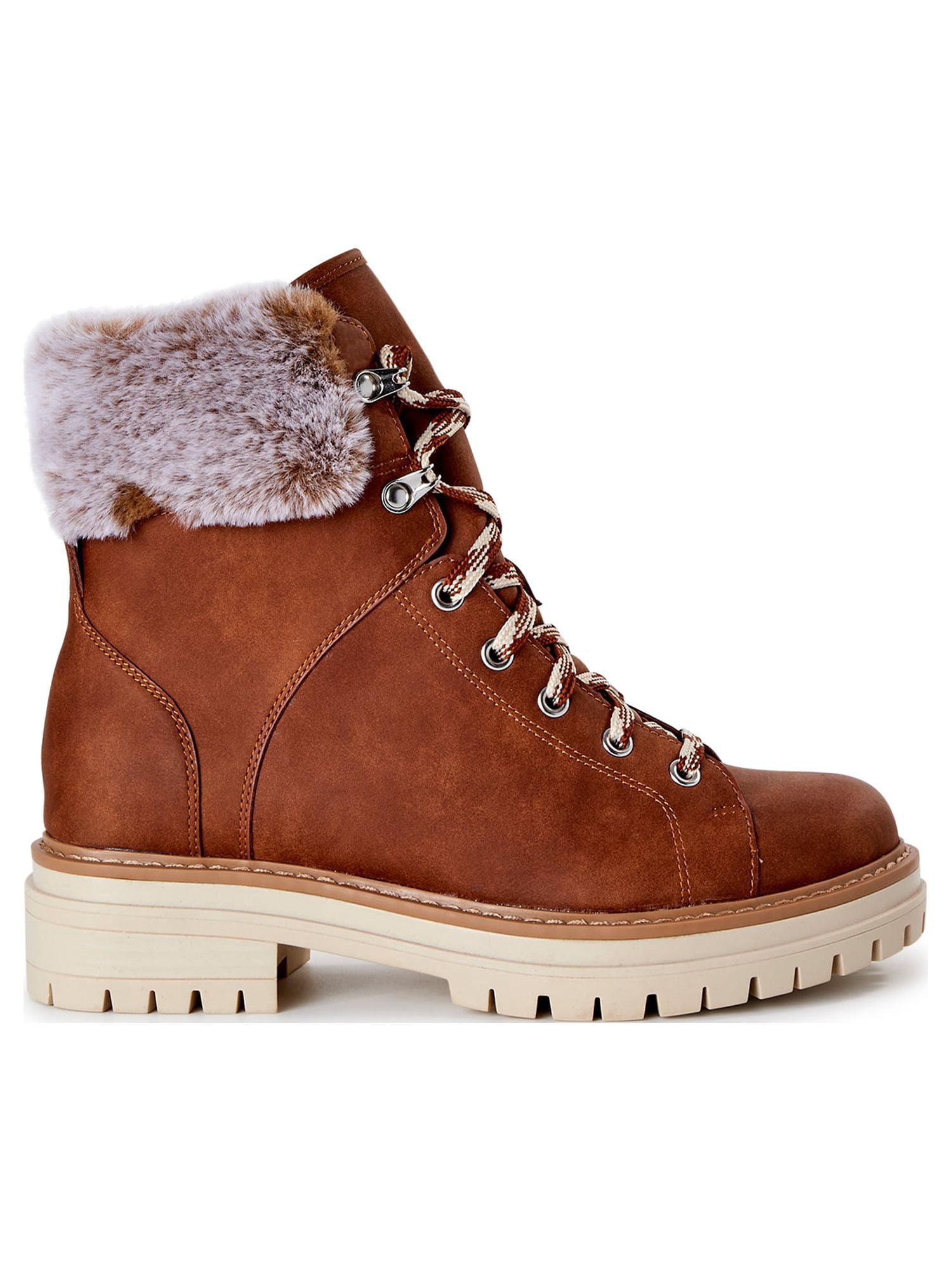 Time and Tru Women's Hiker Boot (Wide Width Available)