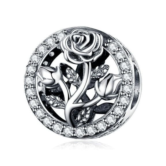 925 Sterling Silver Charm for Bracelets Rabbit Easter Egg Bead Charms Women Bracelet Charm