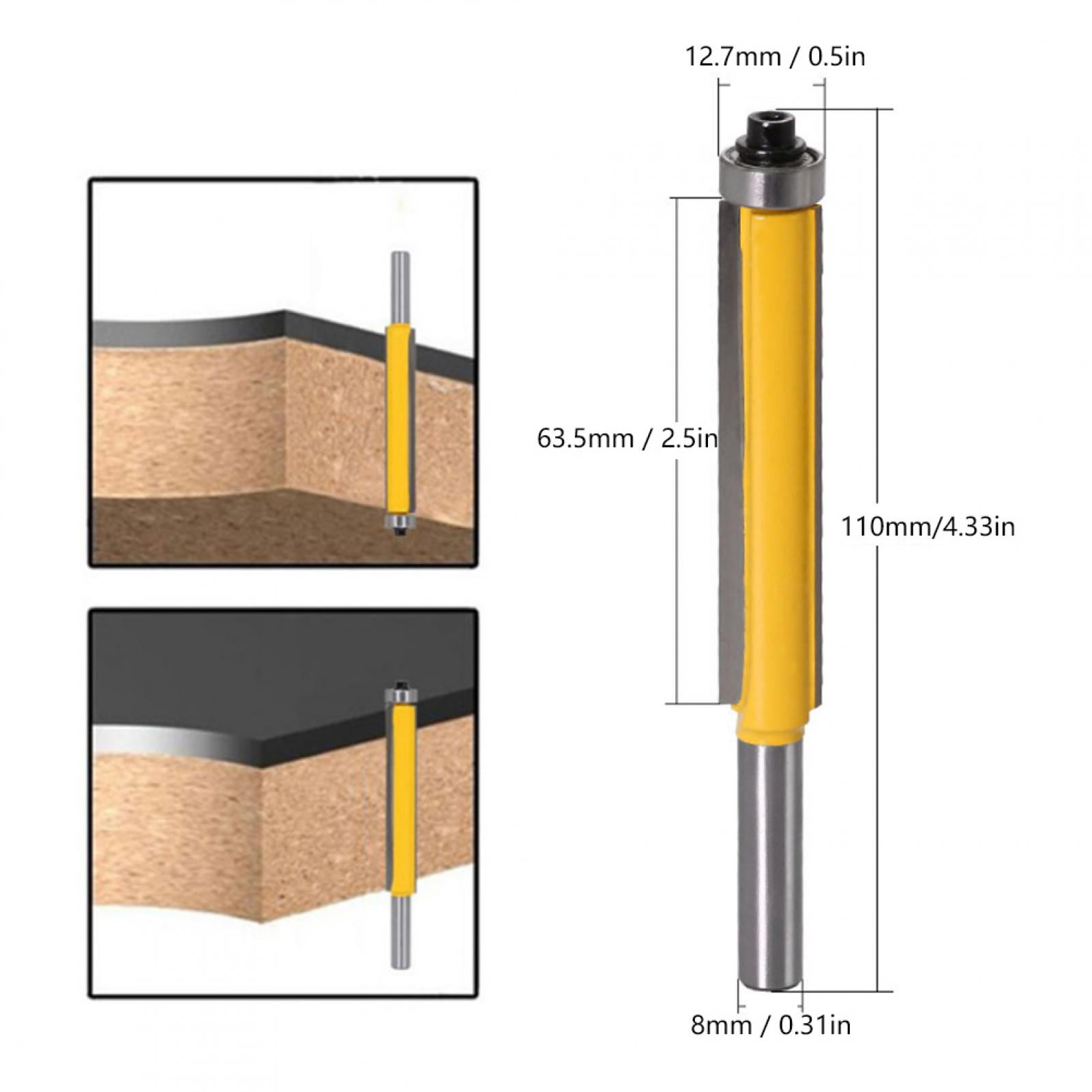High Accuracy Router Bit Lovely Summer Woodworking Router Bit for Solid Wood Cabinets Cutting Fiberboard 
