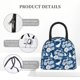 thumbnail image 4 of Disketp Rose Flowers Bolsa Térmica para Almuerzo, Lonchera con Abertura Amplia y Gran Capacidad, Organizador Reutilizable para Mujeres, Hombres y Adultos, 4 of 6