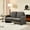 Gray, variant on Fabric Couch For Apartment - Upholstery 59" Living Room, Bedroom Upholstery, 2 Comfort
